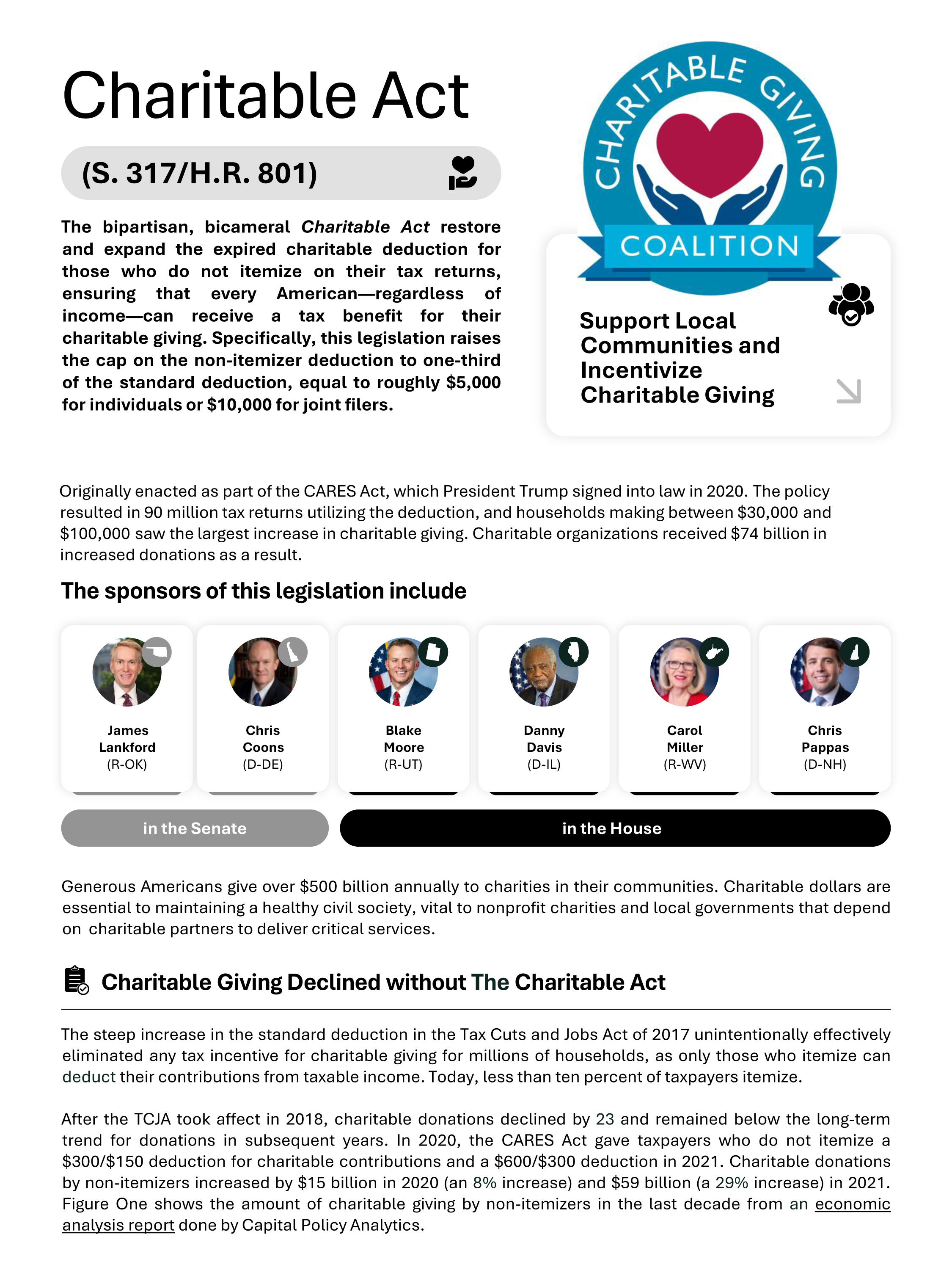 Universal Charitable Deduction Page 1